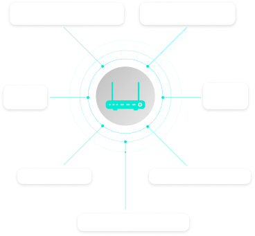 Diagramme des facteurs qui influencent la vitesse d'Internet